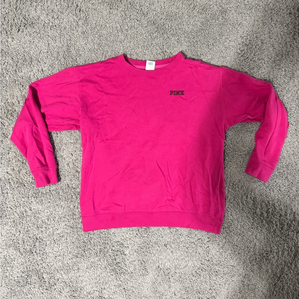 Pink Victoria Secret Sweatshirt